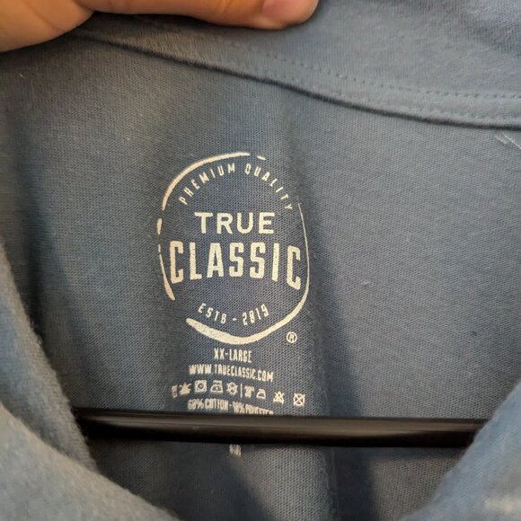 Heather Blue True Classic Polo - Picture 2 of 2